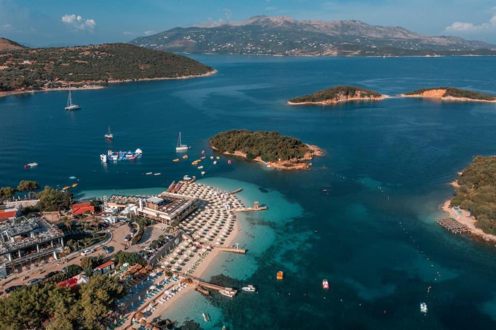 Vila Butrint Apartment คซามิล ภายนอก รูปภาพ